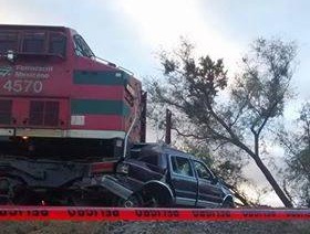 Muere mujer tras choque con tren en San Francisco