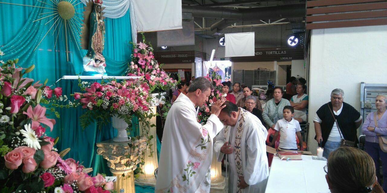 Celebran a Virgen de Guadalupe en mercado de San Francisco