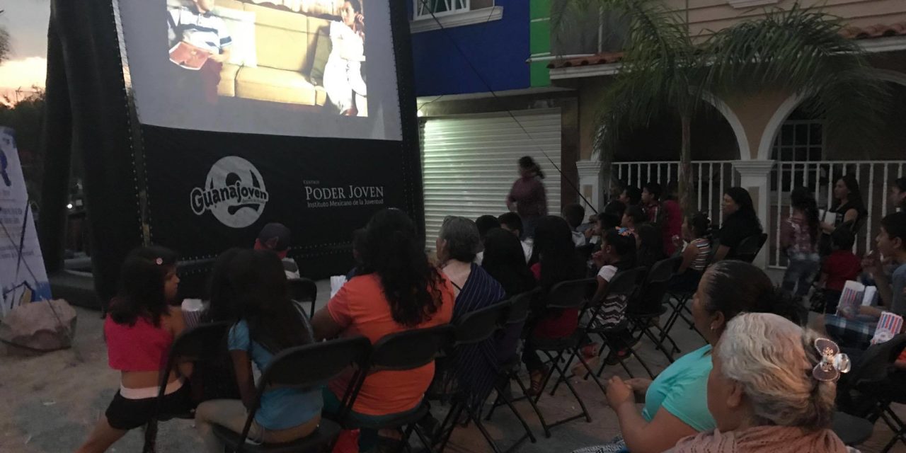 Llevan cine a comunidades de San Francisco del Rincón