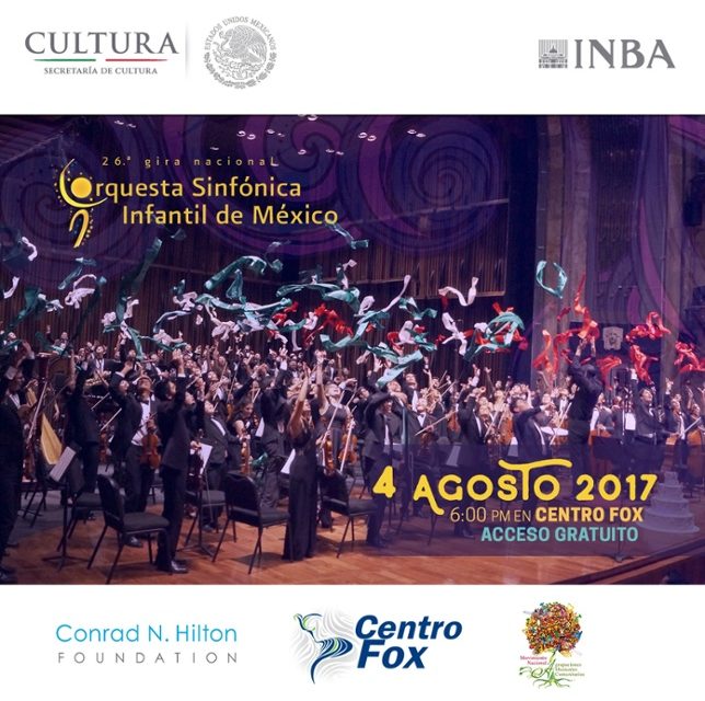 Disfruta de la Orquesta Sinfónica Infantil de México en Centro Fox