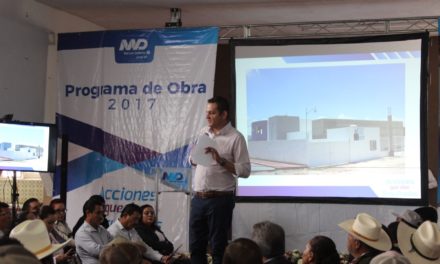 120 MDP en obra para Manuel Doblado