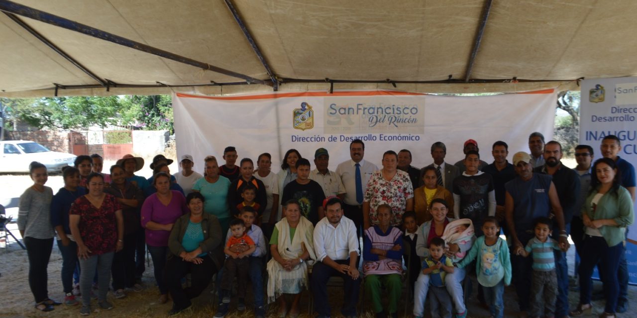 Inician octava capacitación en pespunte para comunidades de San Francisco del Rincón