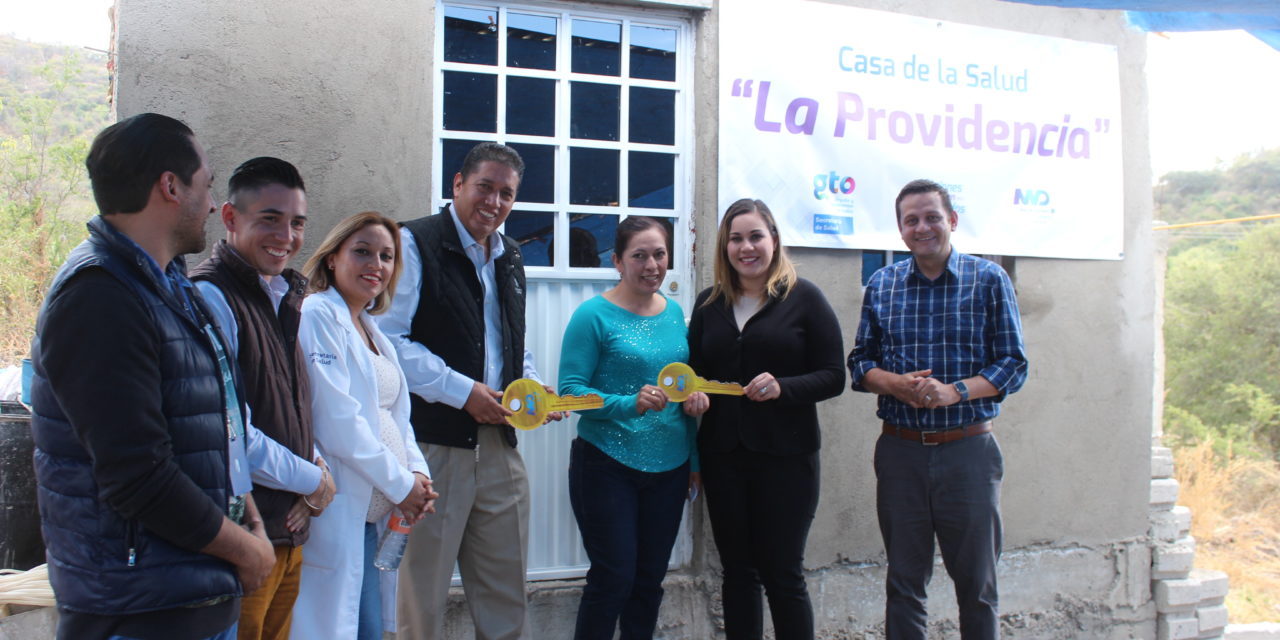 Inauguran primer Casa de la Salud en comunidad de Manuel Doblado