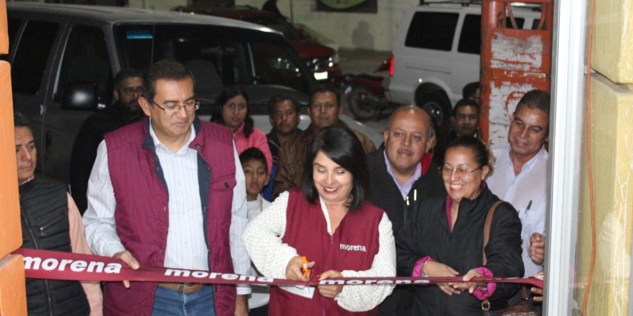 Inauguran oficina de MORENA en Purísima del Rincón