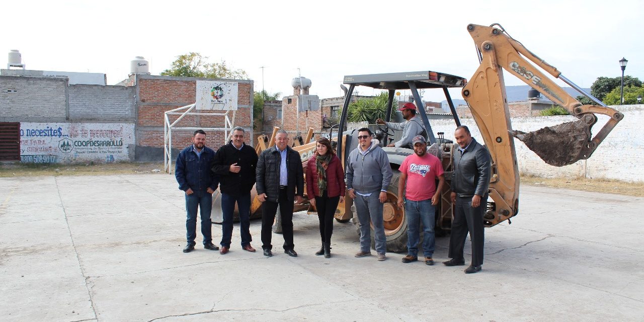 1 millón de pesos en remodelación a plaza Los Veneros en Purísima del Rincón