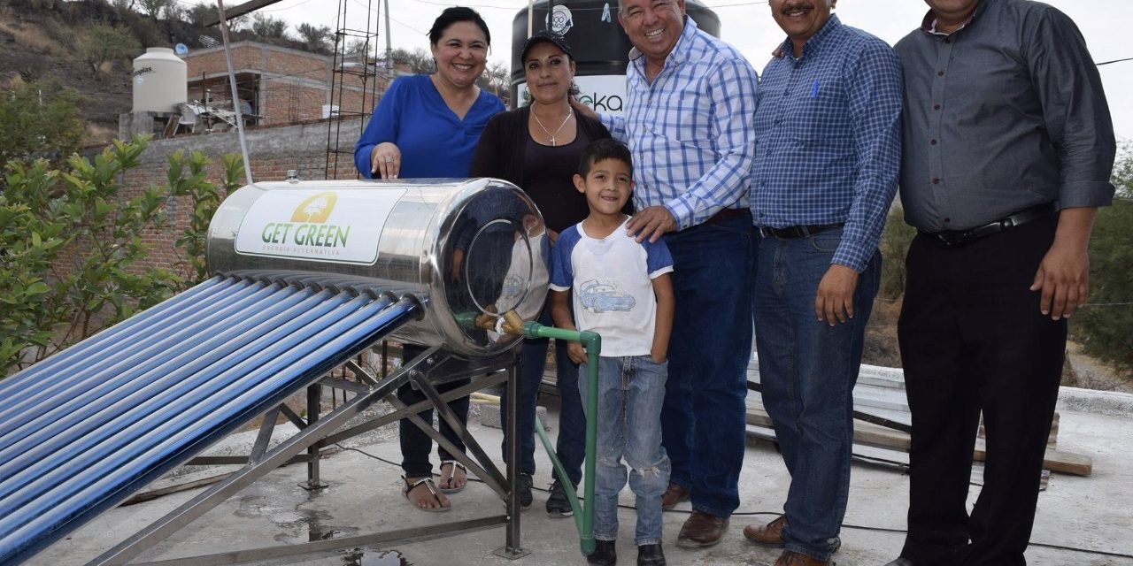 Amplían alcance de programa de calentadores sociales en Purísima del Rincón