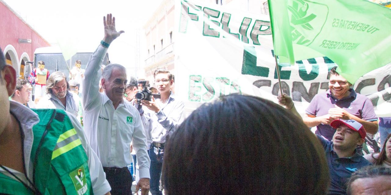 Arranca Felipe Camarena campaña a la gobernatura por el Partido Verde