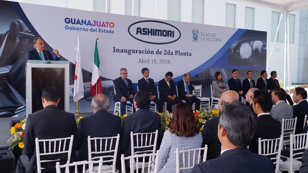 Ashimori, empresa japonesa, construye segunda planta en Guanajuato
