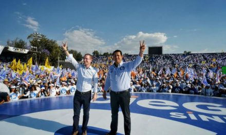 Arranca Diego Sinhue campaña a la gobernatura junto a Ricardo Anaya
