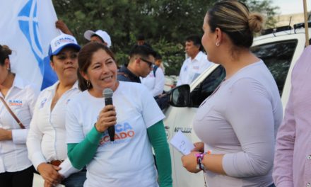Blanca Preciado compromete acciones con la ciudadanía