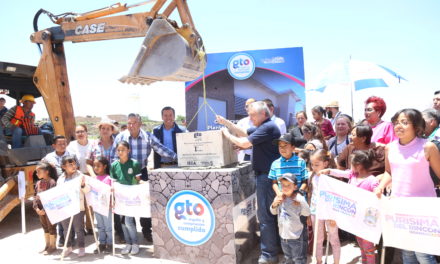 Inicia construcción del IECA en Purísima del Rincón