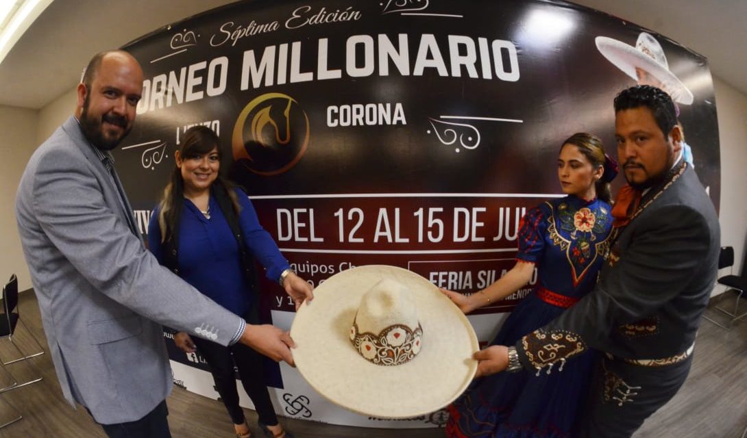 Invitan al Torneo Millonario Charro de Feria en Silao