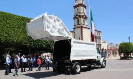 Entregan nuevos camiones compactadores en San Francisco del Rincón