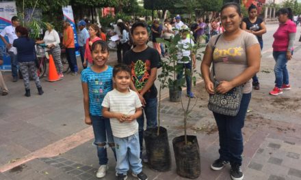 En Purísima conmemoran el Día Mundial del Árbol con donación de árboles