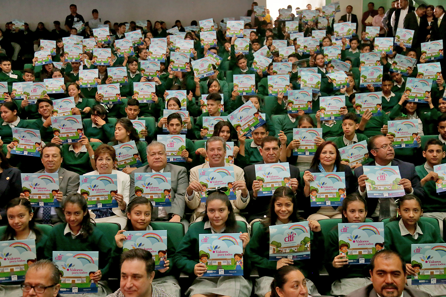 Entrega MMM Auditorio de la Secundaria General “Efraín Huerta” en Silao