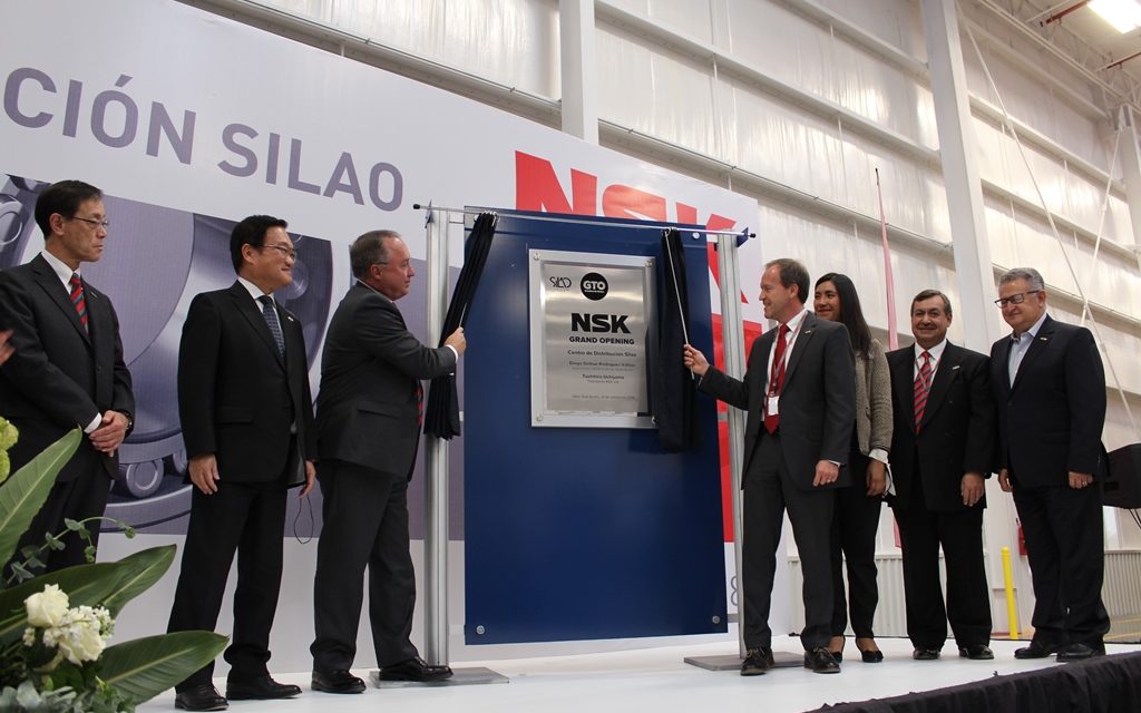 Abre NSK nuevo Centro de Distribución en Silao
