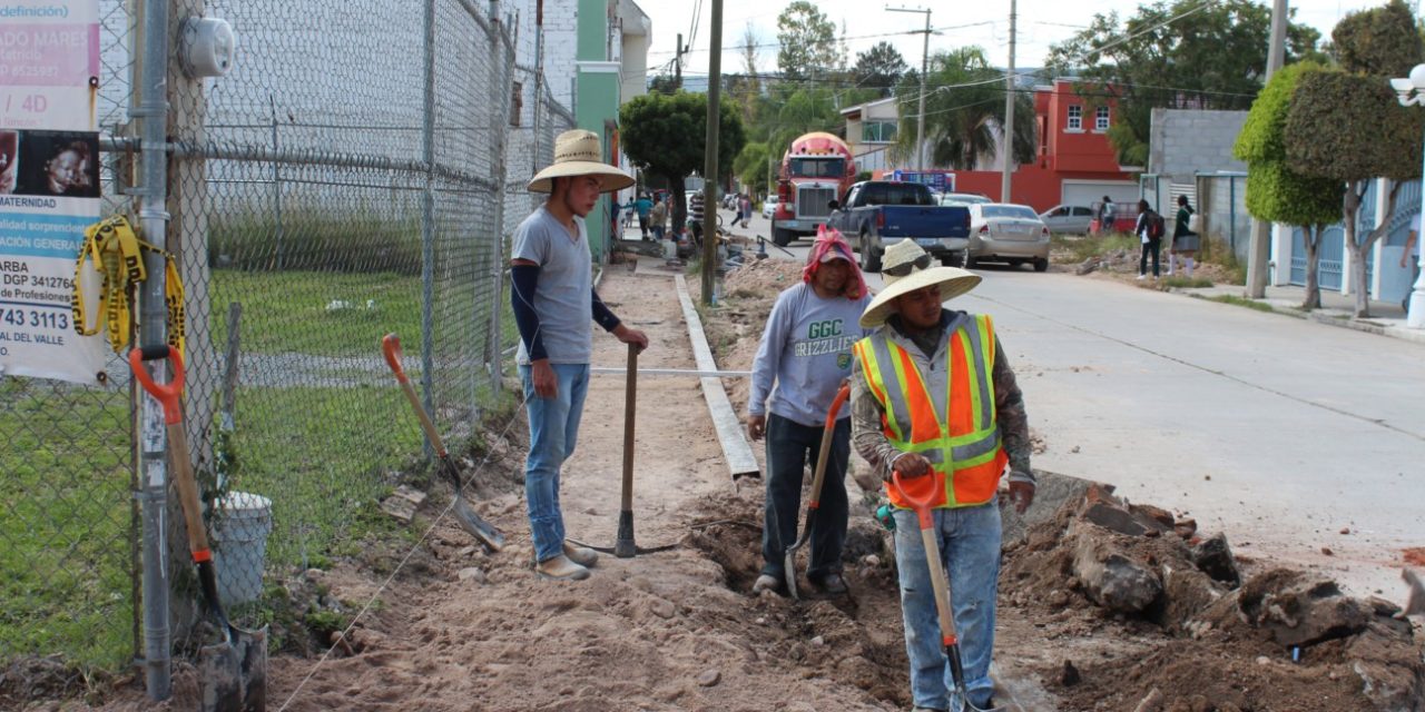 Avanza SAPAF rehabilitación en Valle del Sol