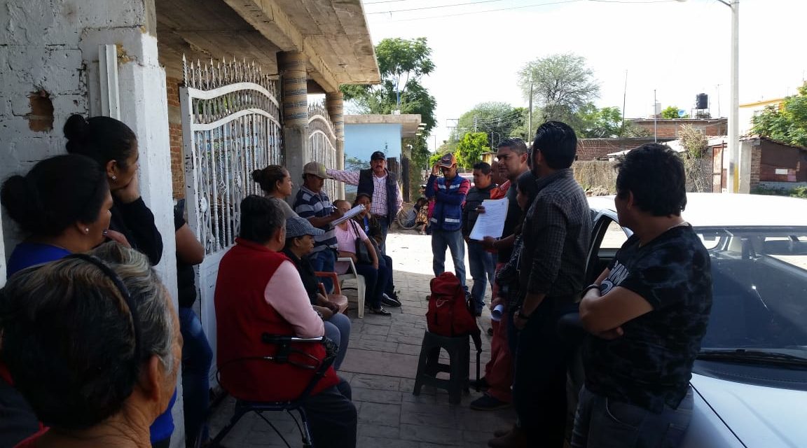 Ciudadanos vigilan la construcción de tres obras en la zona rural de Silao