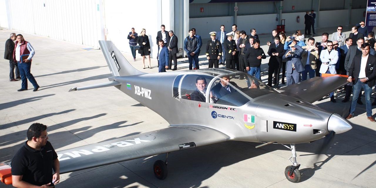 Presentan «Halcón 1», primer avión hecho en Guanajuato