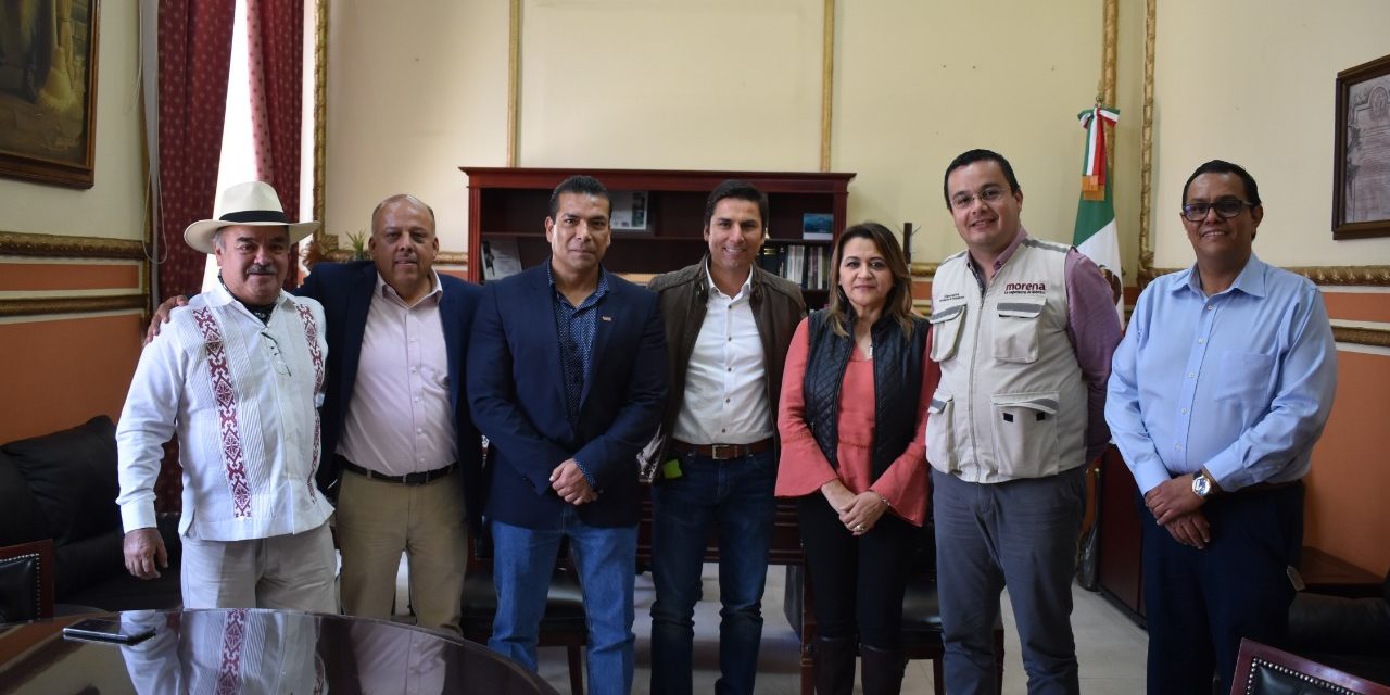 Alcalde de San Francisco del Rincón se reúne con diputados de MORENA