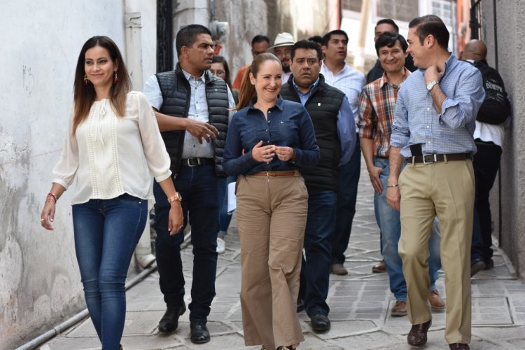 Gobierno capitalino inspeccionó obras finalizadas en los callejones de las Flores y la Morita