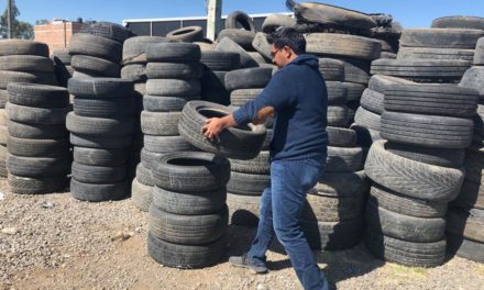 Arranca campaña de Acopio de Neumáticos con 500 llantas en el primer día