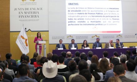 «Junta de Enlace es un mecanismo para fortalecer las finanzas públicas de los municipios», Alejandra Gutiérrez