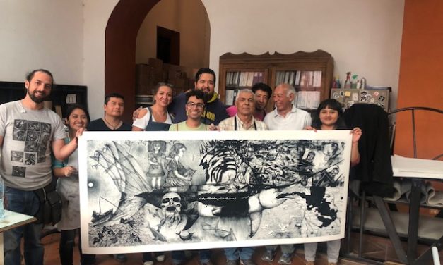¿Muestra colectiva de litografía basada en Hemingway? En el CEARG