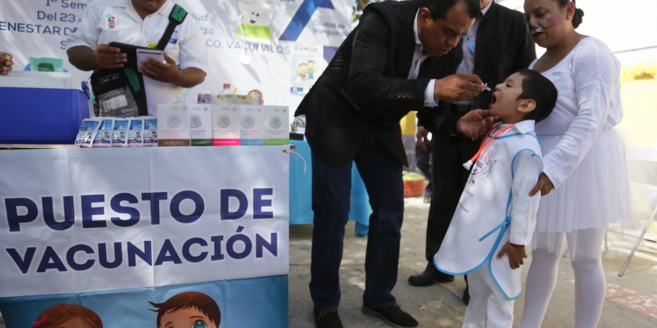Toño Trejo arranca Primera Semana Nacional de Salud