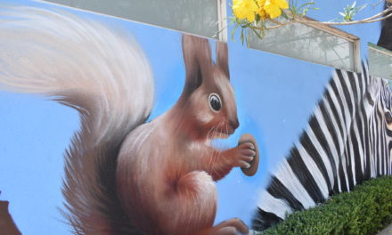 Arte urbano para concientizar sobre la extinción masiva de animales