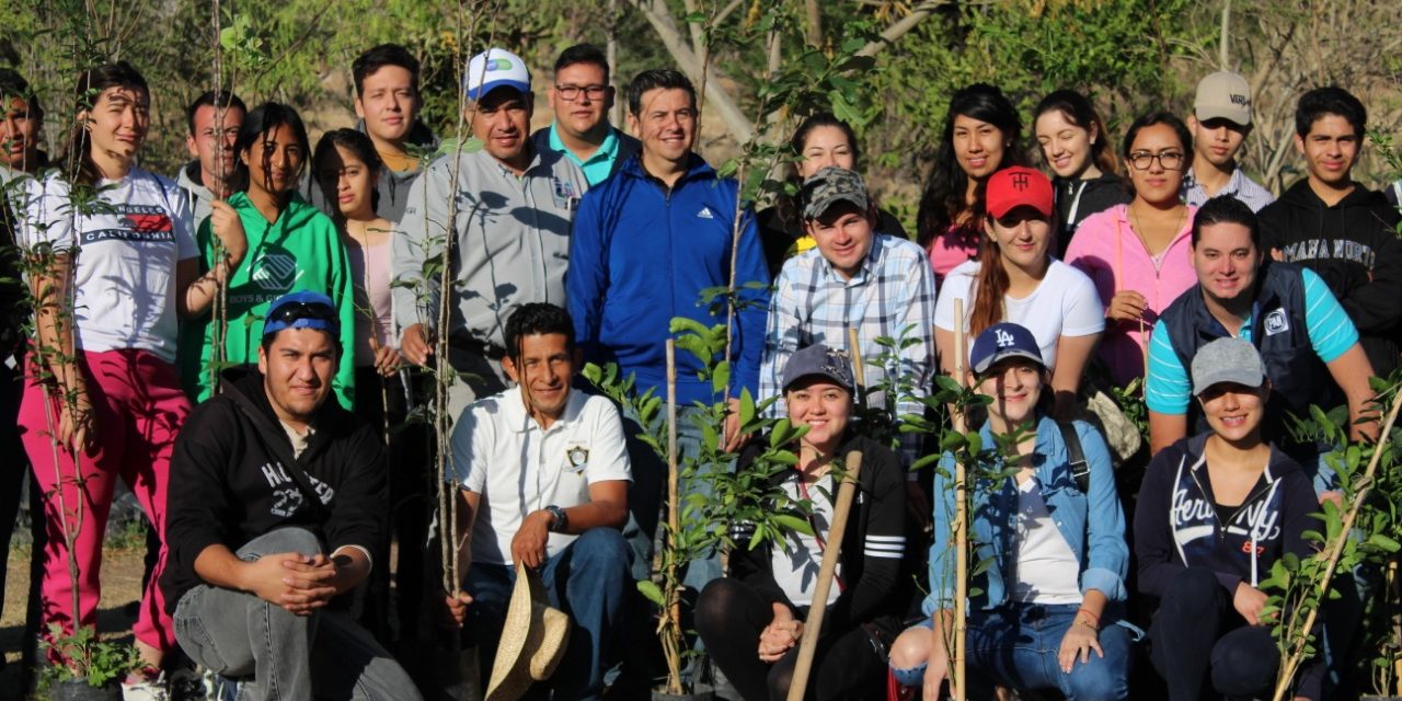 Reforestan ecoparque «Mil Azahares»