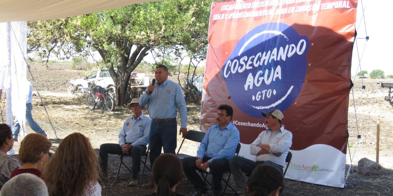 Presentan estrategia #CosechandoAguaGTO