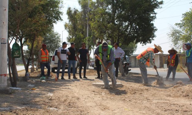 A punto de concluir obra en ciclovía de San Francisco del Rincón