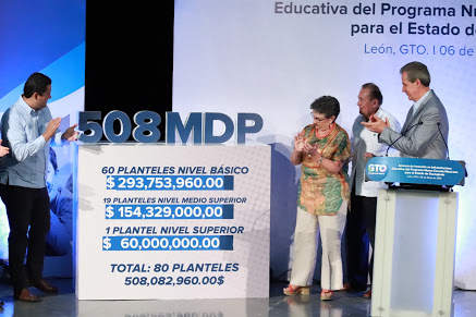 Mejores escuelas para León con más de 100 millones de pesos en inversión