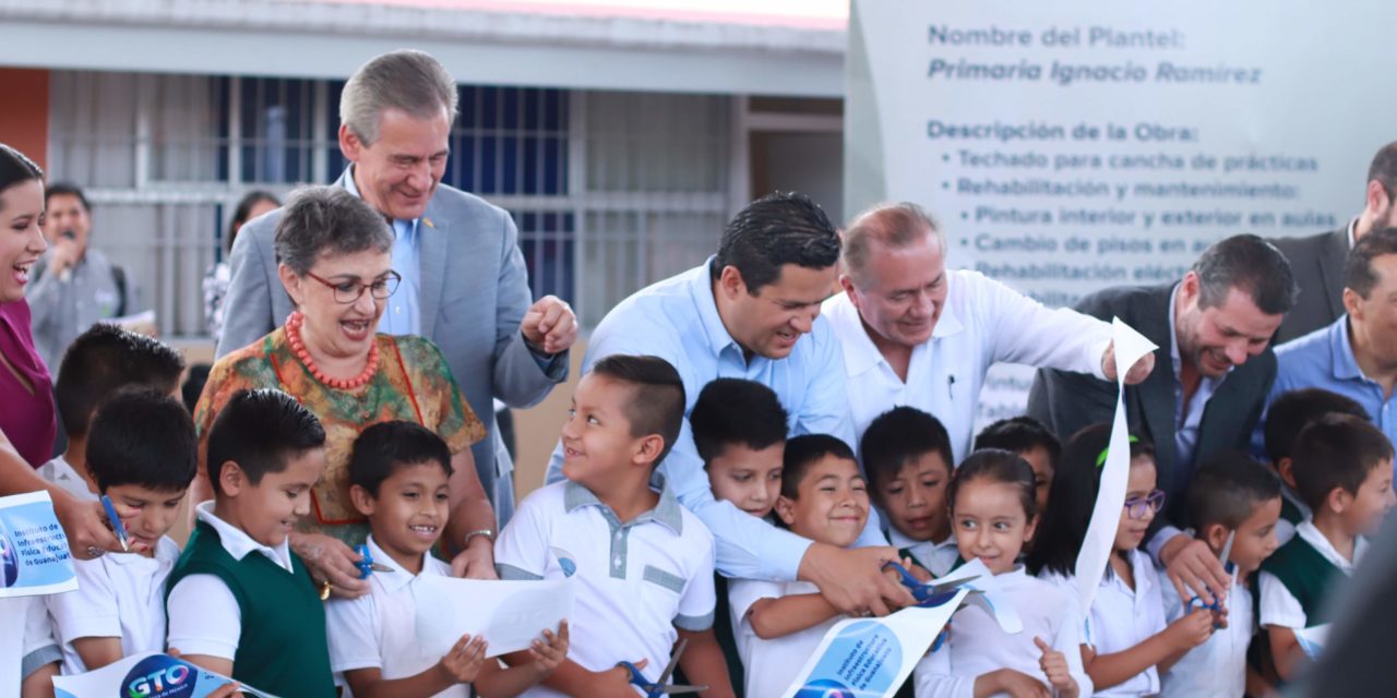 En León, mejoran escuelas de nivel primaria y secundaria