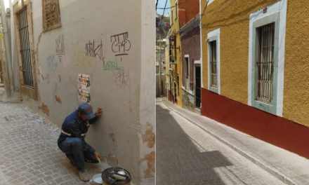 Rehabilitan fachadas en 9 callejones de Guanajuato