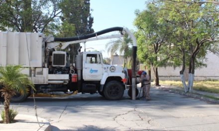 Avanza SAPAF mantenimiento de redes de drenaje sanitario