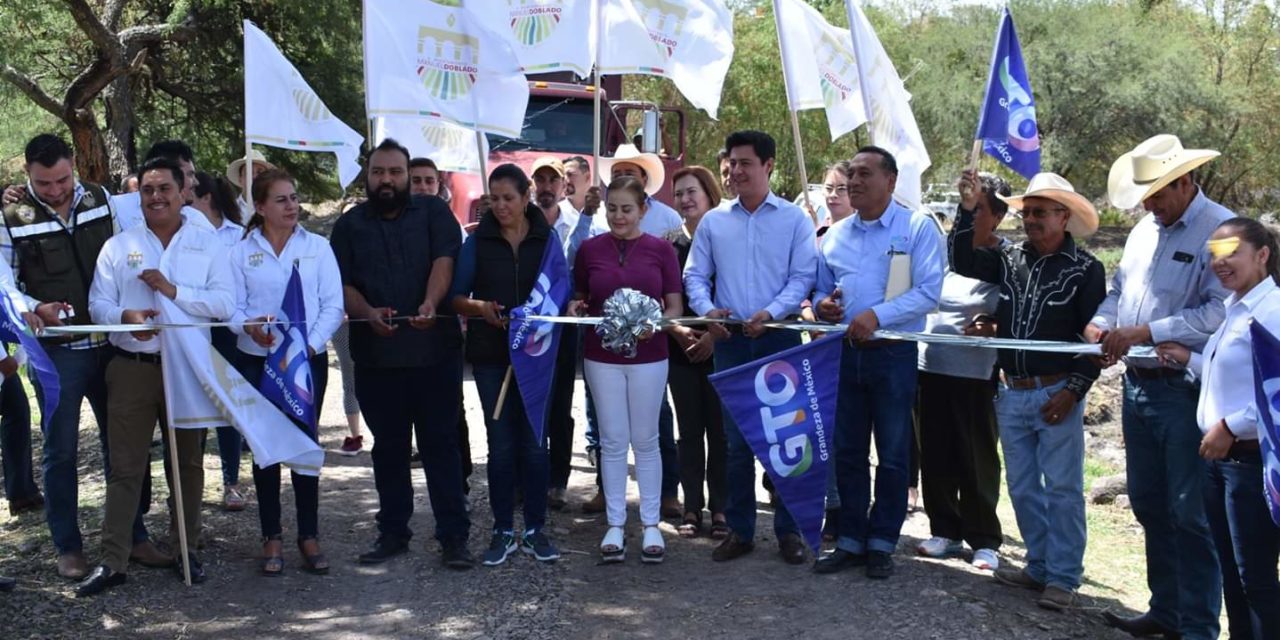 En Manuel Doblado arrancan programa “Conectando Mi Camino Rural”