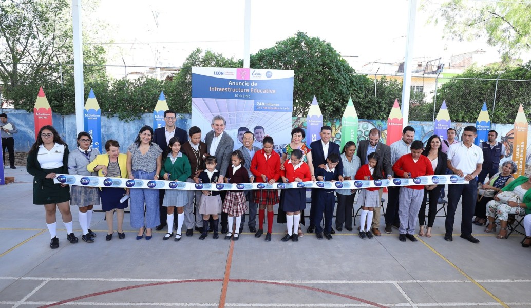 287 millones de pesos para rehabilitar escuelas en León