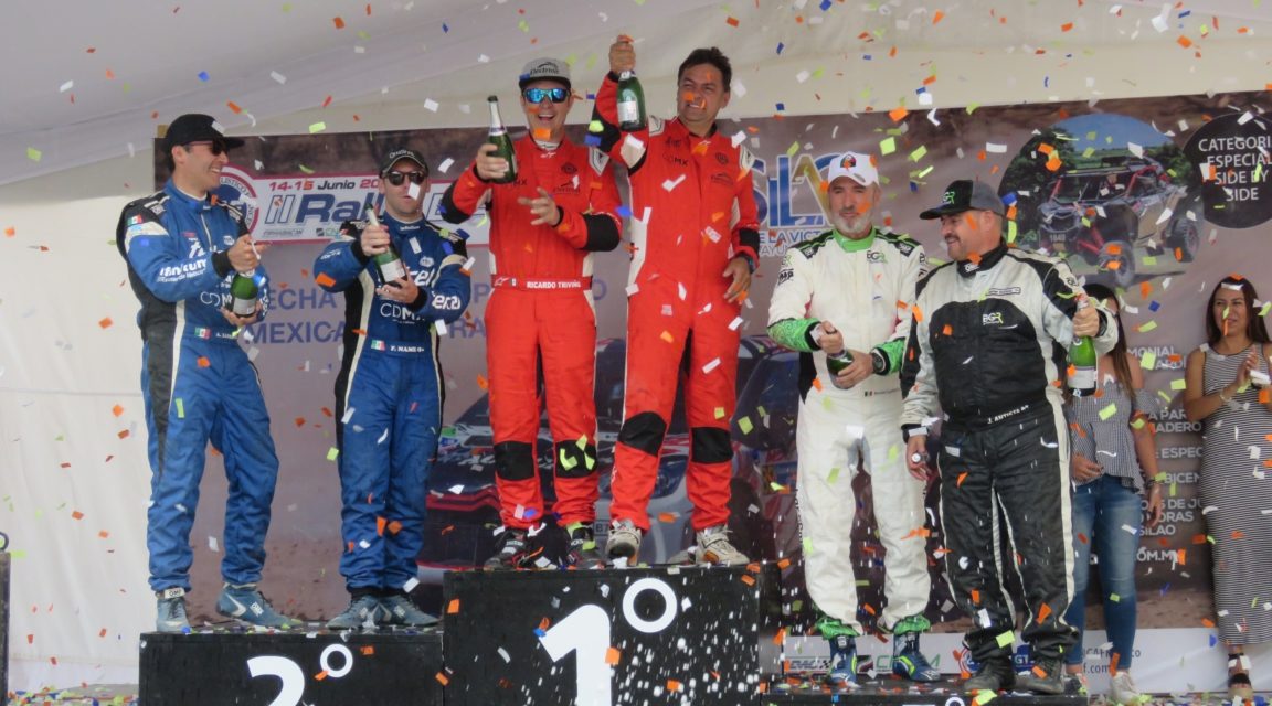 Premian ganadores del Rally del Bajío 2019 en Silao