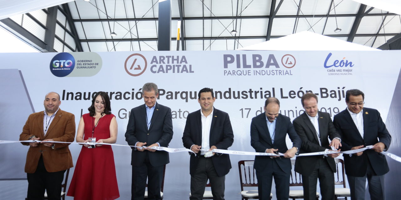Preside gobernador, inauguración del Parque Industrial PILBA