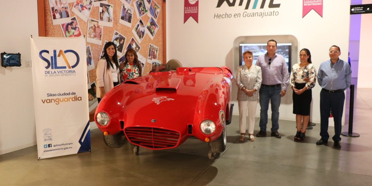 Conoce la réplica del automóvil del piloto Felice Bonetto en la Feria Silao 2019