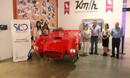 Conoce la réplica del automóvil del piloto Felice Bonetto en la Feria Silao 2019
