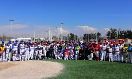 Comienza liga infantil de beisbol en Purísima del Rincón