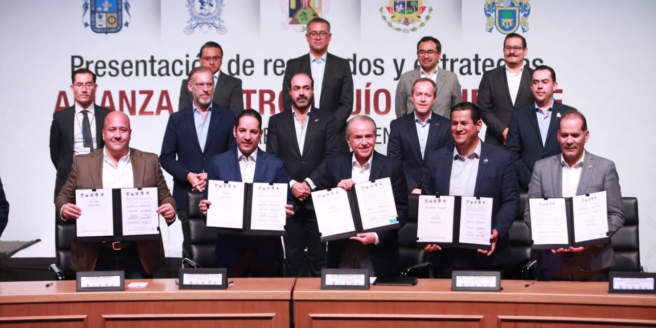 Guanajuato lidera alianza Centro-Bajío-Occidente