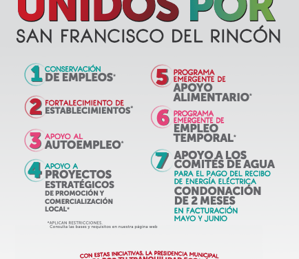 Instalarán 3 módulos de registro para programa “Unidos Por San Francisco del Rincón”