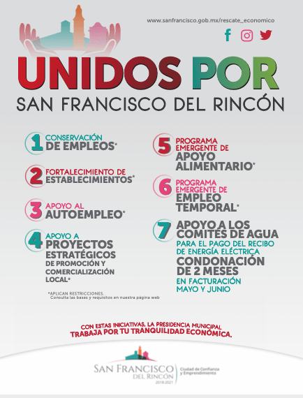 Instalarán 3 módulos de registro para programa “Unidos Por San Francisco del Rincón”