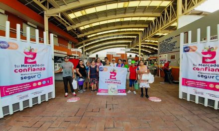Refuerzan seguridad sanitaria en tianguis y mercados públicos de Guanajuato