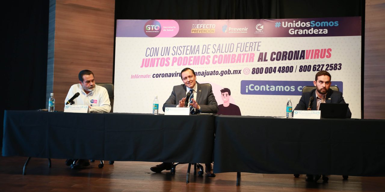 Secretario de Salud de Guanajuato pide a la población a no bajar la guardia ante fase 3
