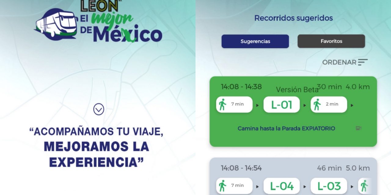 Conoce la App de Optibus León